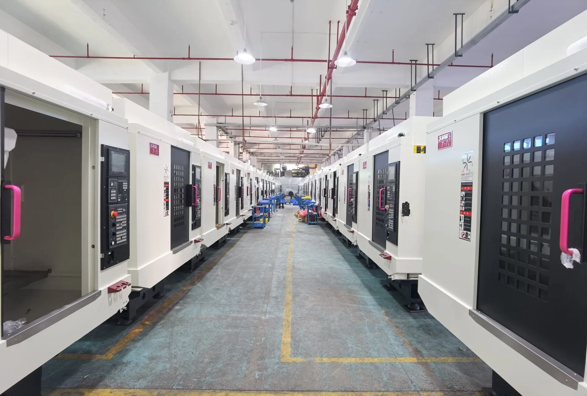 常合鑫CNC铝合金批量加工车间实景